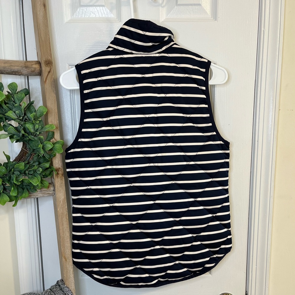 J. Crew Navy Blue Lightweight Vest - Picture 2 of 7